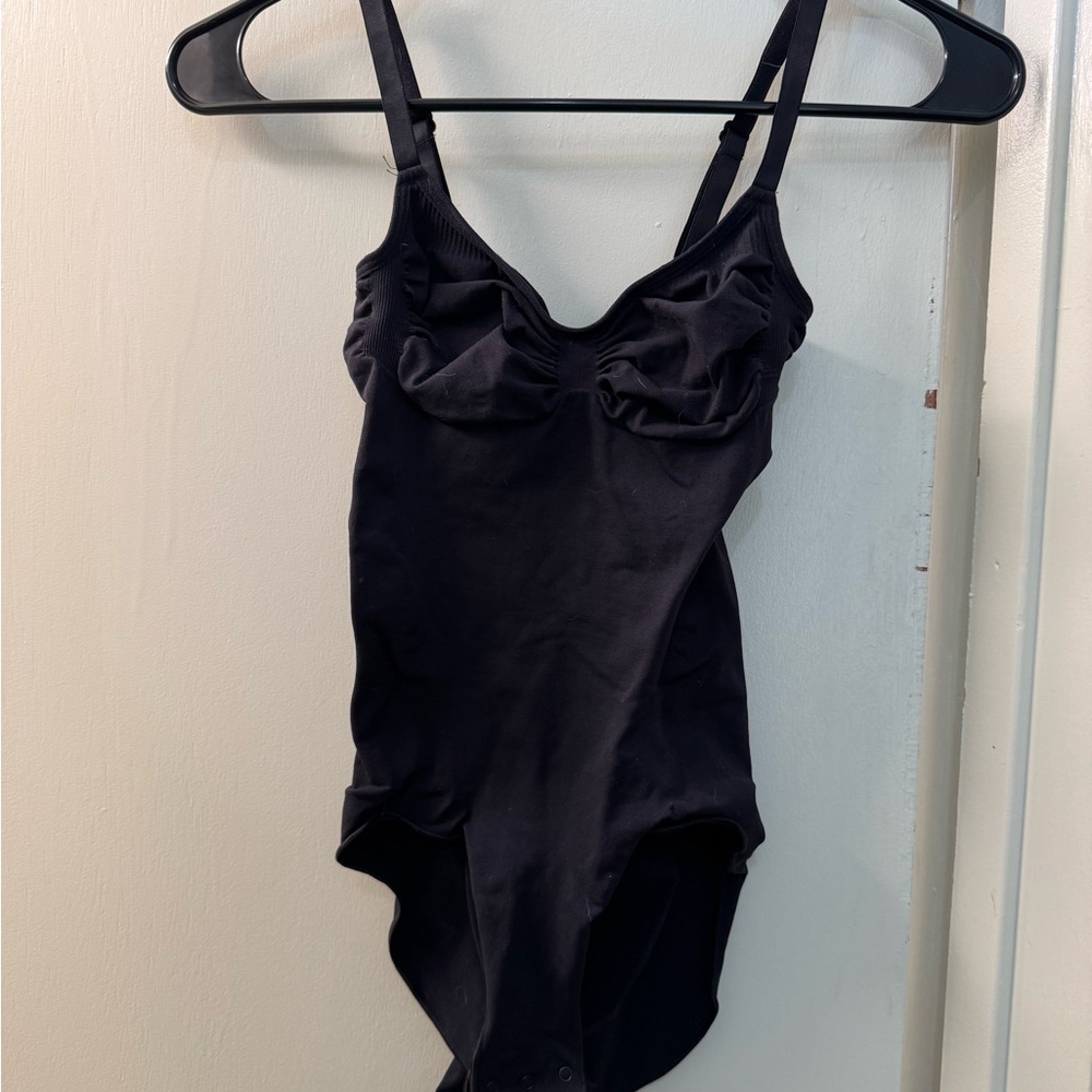 SKIMS Black Shapewear Bodysuit